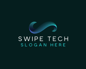 Ocean Wave Tech logo design