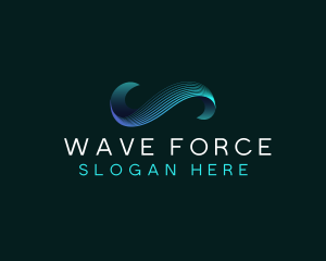 Ocean Wave Tech logo design