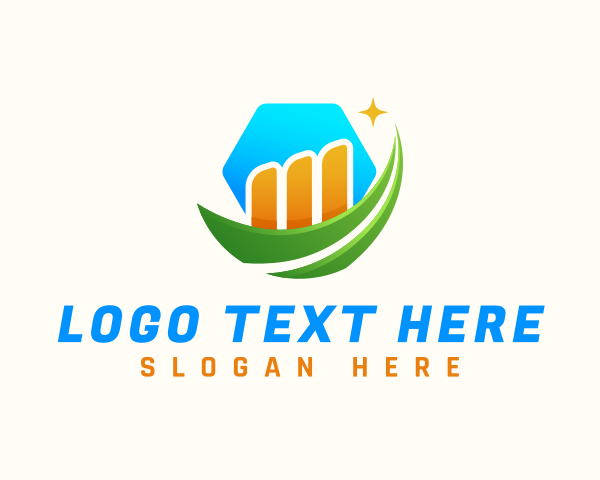 Colorful logo example 1