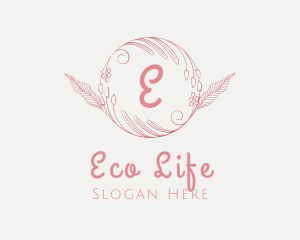 Natural Floral Arrangement logo design