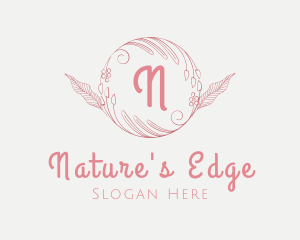 Natural Floral Arrangement logo design