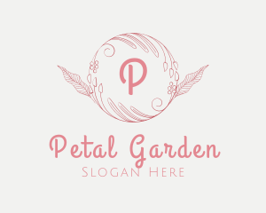 Natural Floral Arrangement logo design