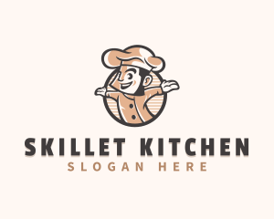 Cook Restaurant Chef logo design