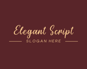 Classic Script Enterprise logo design