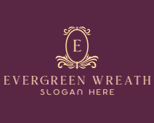 Royal Wreath Floral logo design