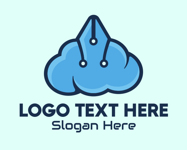 Cloud logo example 2