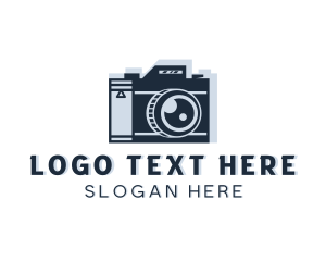 Photograph - Camera Photography Studio logo design