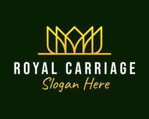 Elegant Royal Crown logo design