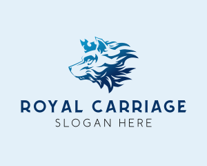 Royal Canine Wolf logo design