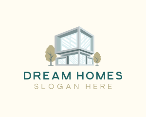 Architectural Real Estate logo design