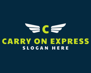 Fly Wings Express logo design