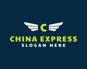 Fly Wings Express logo design