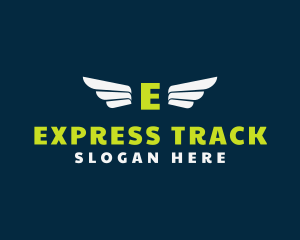 Fly Wings Express logo design