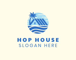 Beach House Property logo design