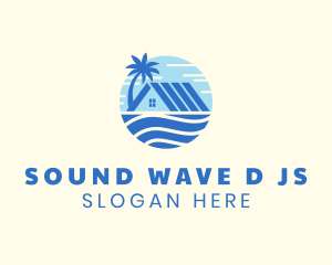 Beach House Property logo design