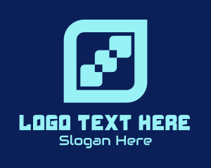 Symbol - Blue Modern Symbol logo design