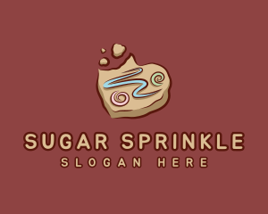 Sugar Heart Cookie logo design