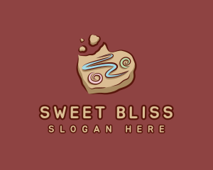 Sugar Heart Cookie logo design