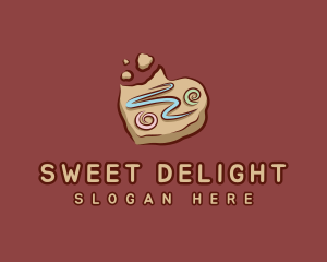 Sugar Heart Cookie logo design