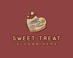 Sugar Heart Cookie logo design