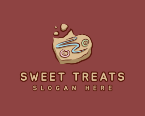Sugar Heart Cookie logo design