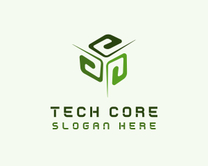 Cube Tech Programming logo design