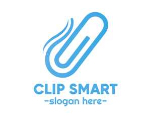 Blue Paper Clip logo