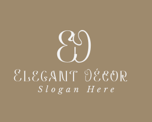 Business Elegant Wellness logo design