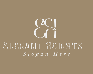 Business Elegant Wellness logo design