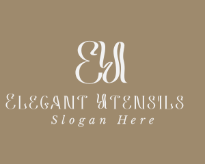 Business Elegant Wellness logo design