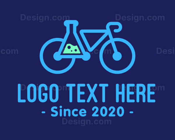 Modern Potion Bike Logo