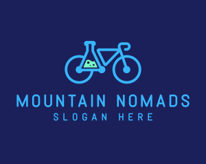 Modern Potion Bike logo design