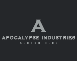 Professional Metalwork Industrial Construction  logo design
