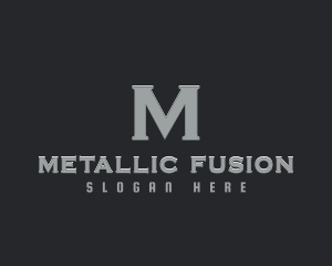 Professional Metalwork Industrial Construction  logo design