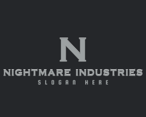 Professional Metalwork Industrial Construction  logo design