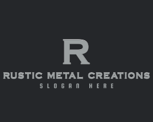 Professional Metalwork Industrial Construction  logo design