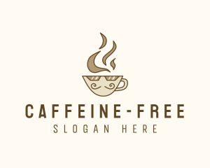 Hot Coffee Cup logo design