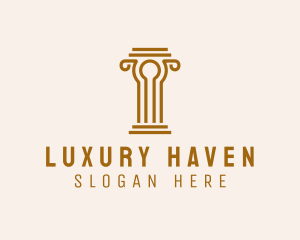 Luxury Column Business logo design