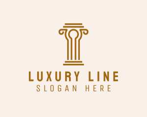 Luxury Column Business logo design