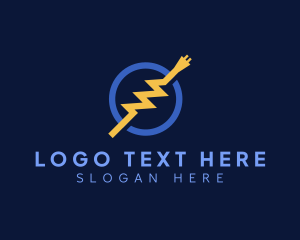 Electric Lightning Plug Wire logo