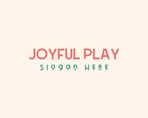 Playful Kid Nursery logo design