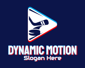 Ice Hockey Static Motion logo design