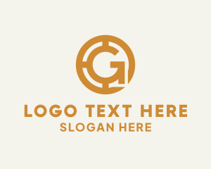 Luxury Finance Firm Letter G logo