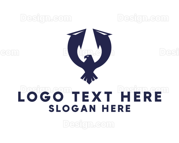 Eagle Arrow Wings Logo