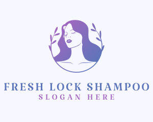 Natural Beauty Woman logo design