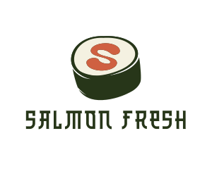 Sushi Sashimi Letter S logo