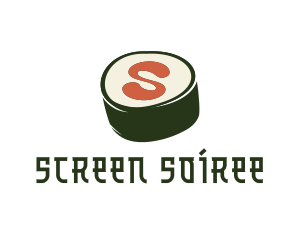 Sushi Sashimi Letter S logo design