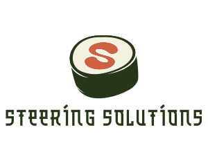 Sushi Sashimi Letter S logo design