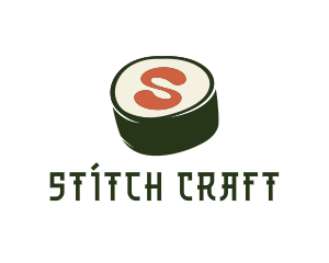 Sushi Sashimi Letter S logo design