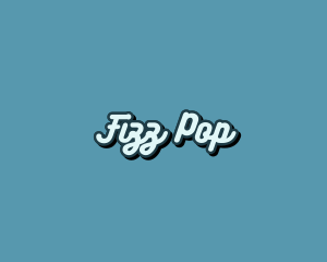 Retro Pop Calligraphy logo design